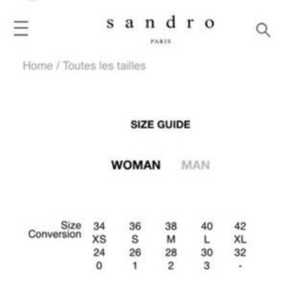 Sandro black & blue striped short sleeve dress, zipper detail, round neck (L) - Picture 6 of 6